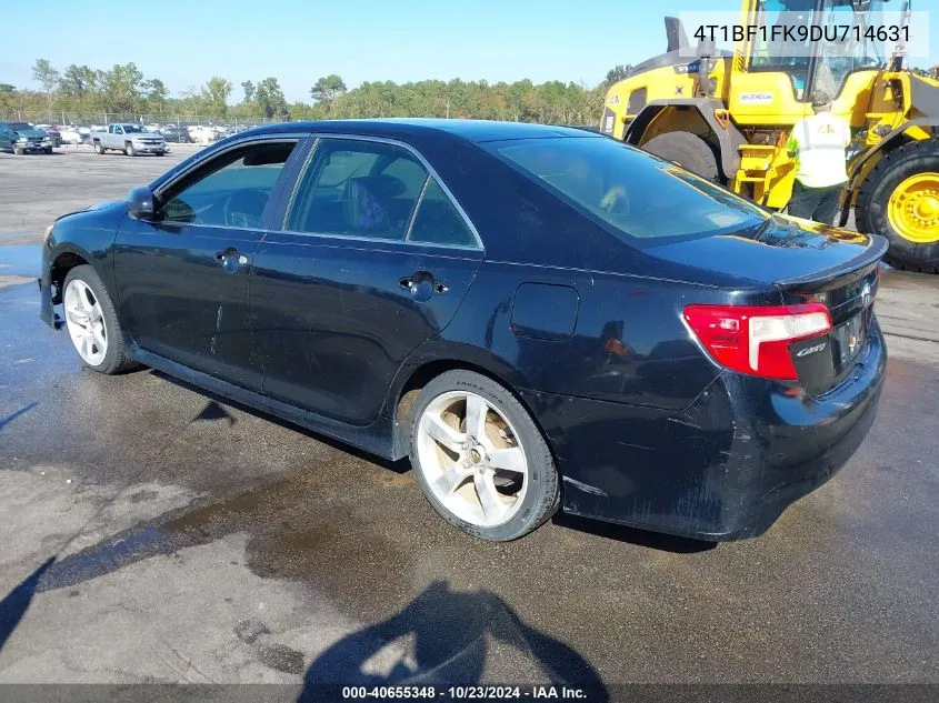 2013 Toyota Camry Se VIN: 4T1BF1FK9DU714631 Lot: 40655348