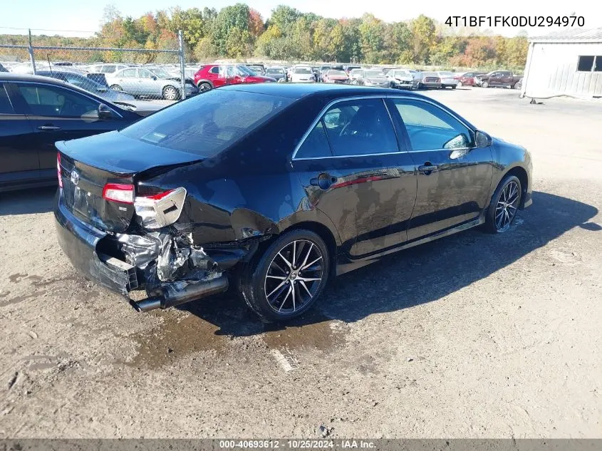 4T1BF1FK0DU294970 2013 Toyota Camry Se