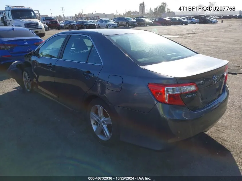 4T1BF1FKXDU207768 2013 Toyota Camry Se