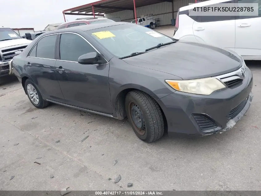 4T1BF1FK5DU228785 2013 Toyota Camry Le