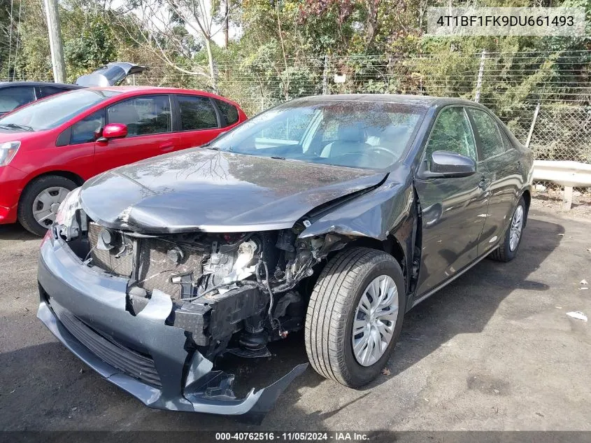 2013 Toyota Camry Le VIN: 4T1BF1FK9DU661493 Lot: 40762516