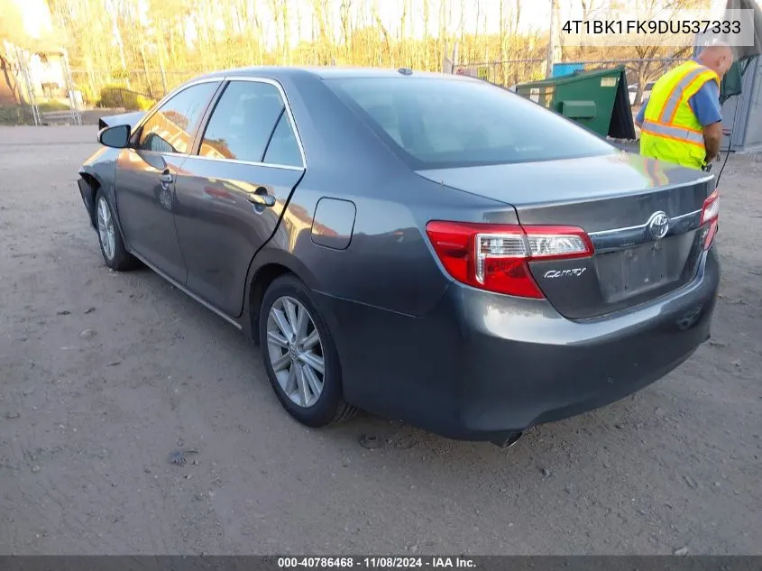 2013 Toyota Camry Xle V6 VIN: 4T1BK1FK9DU537333 Lot: 40786468