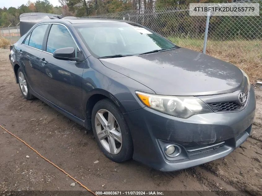 2013 Toyota Camry Se VIN: 4T1BF1FK2DU255779 Lot: 40803671