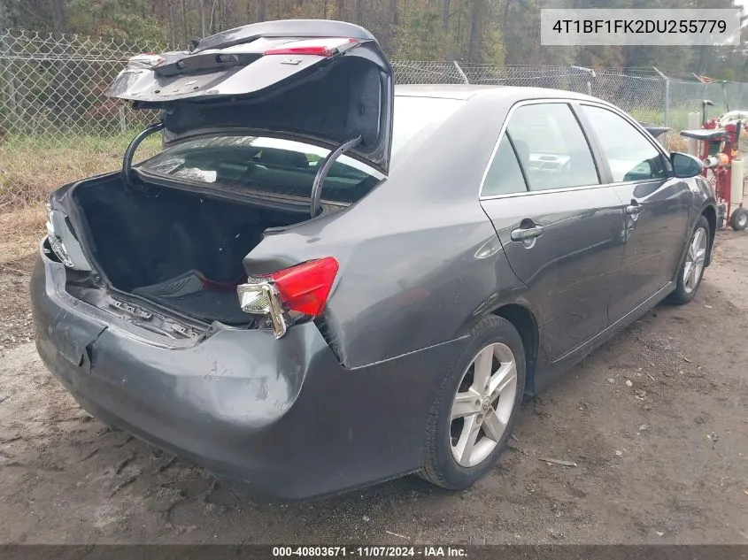 2013 Toyota Camry Se VIN: 4T1BF1FK2DU255779 Lot: 40803671