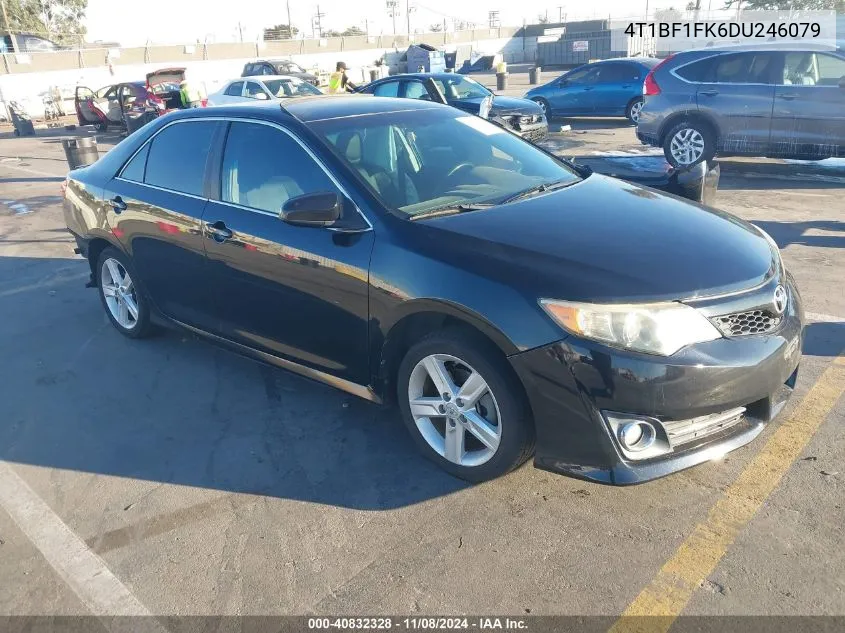 2013 Toyota Camry Se VIN: 4T1BF1FK6DU246079 Lot: 40832328