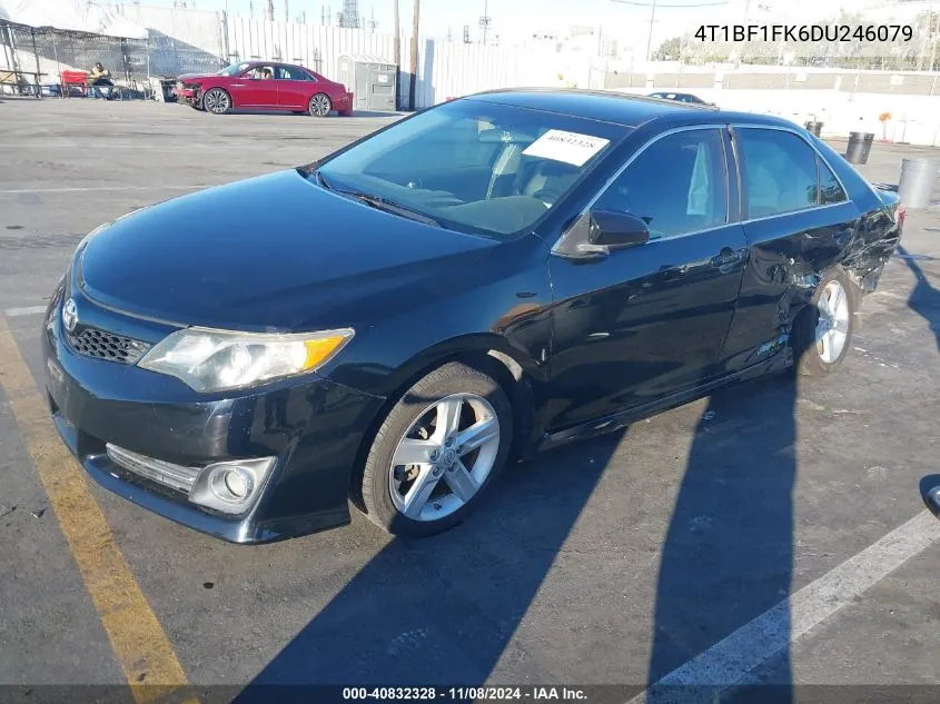 2013 Toyota Camry Se VIN: 4T1BF1FK6DU246079 Lot: 40832328