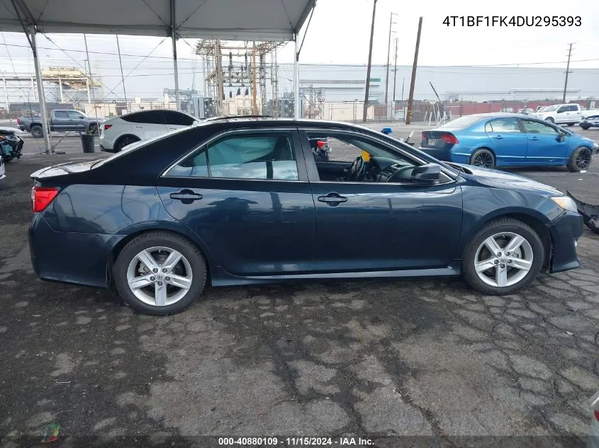 2013 Toyota Camry Se VIN: 4T1BF1FK4DU295393 Lot: 40880109