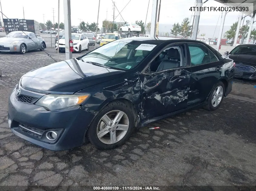 2013 Toyota Camry Se VIN: 4T1BF1FK4DU295393 Lot: 40880109