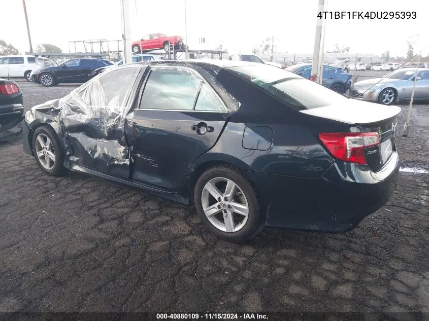 2013 Toyota Camry Se VIN: 4T1BF1FK4DU295393 Lot: 40880109