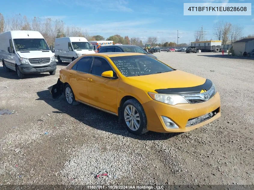 2014 Toyota Camry VIN: 4T1BF1FK1EU828608 Lot: 11887011