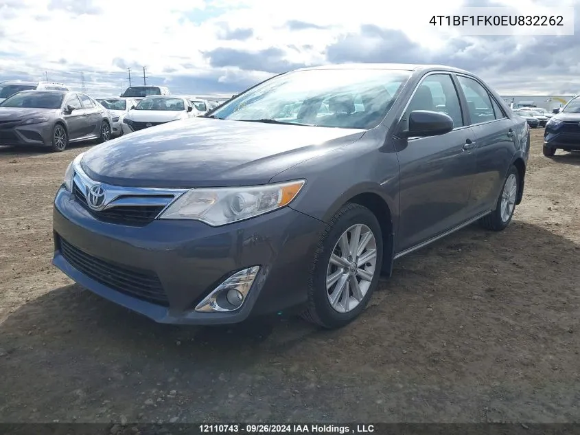 4T1BF1FK0EU832262 2014 Toyota Camry L/Se/Le/Xle