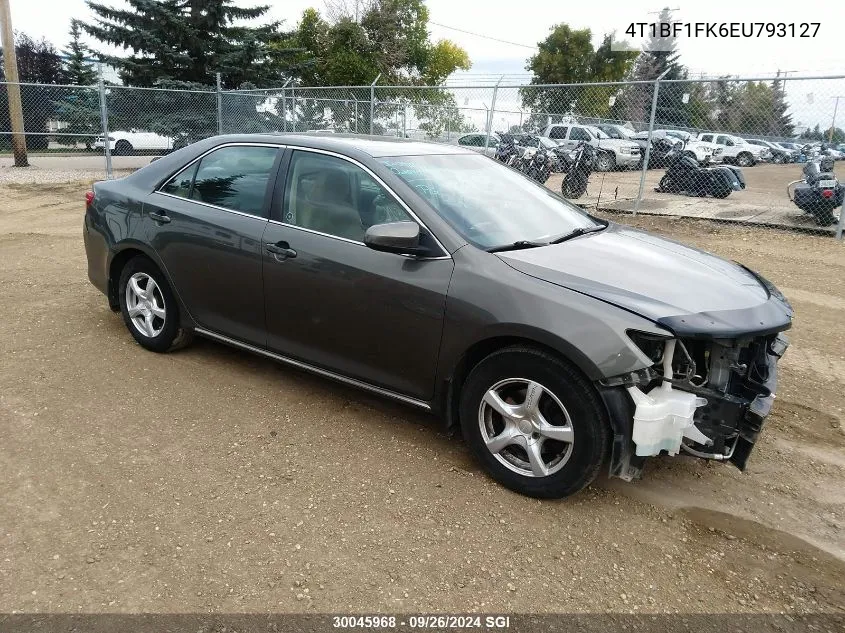 2014 Toyota Camry L/Se/Le/Xle VIN: 4T1BF1FK6EU793127 Lot: 30045968