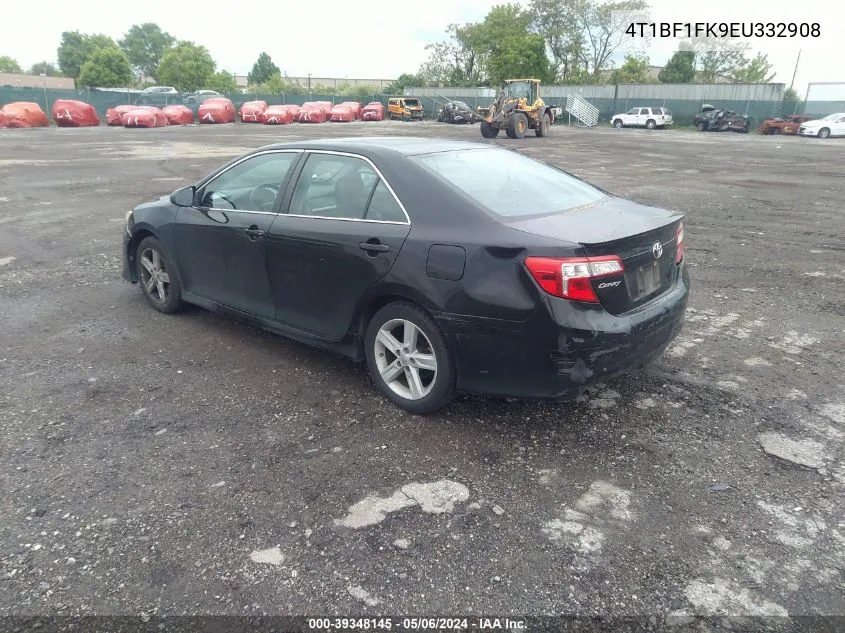 2014 Toyota Camry L/Le/Se/Se Sport/Xle VIN: 4T1BF1FK9EU332908 Lot: 39348145