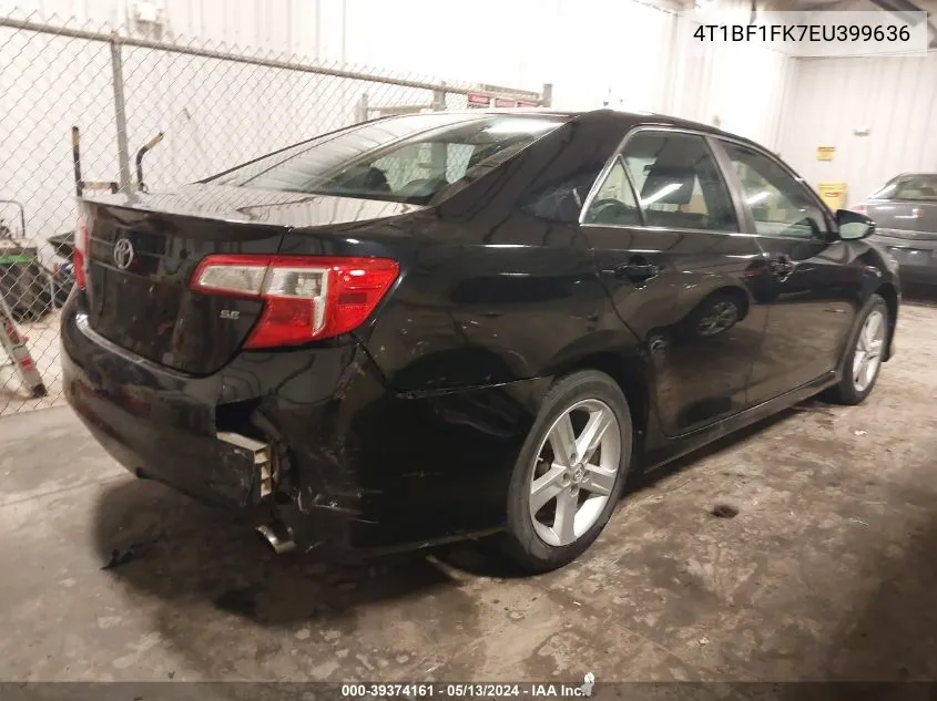 4T1BF1FK7EU399636 2014 Toyota Camry Se