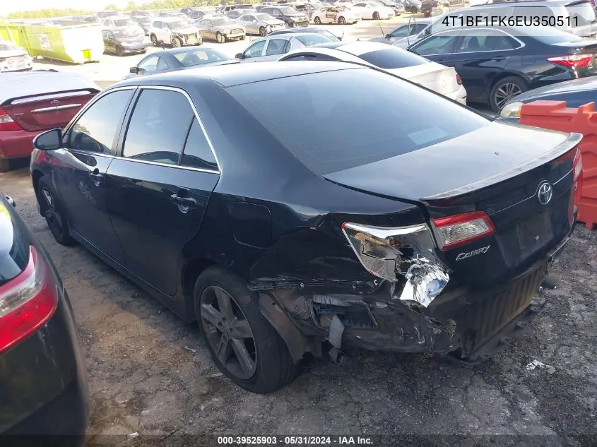 4T1BF1FK6EU350511 2014 Toyota Camry Se