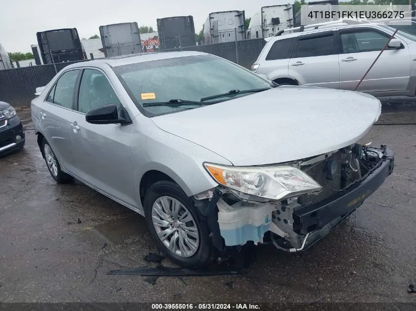 4T1BF1FK1EU366275 2014 Toyota Camry Le