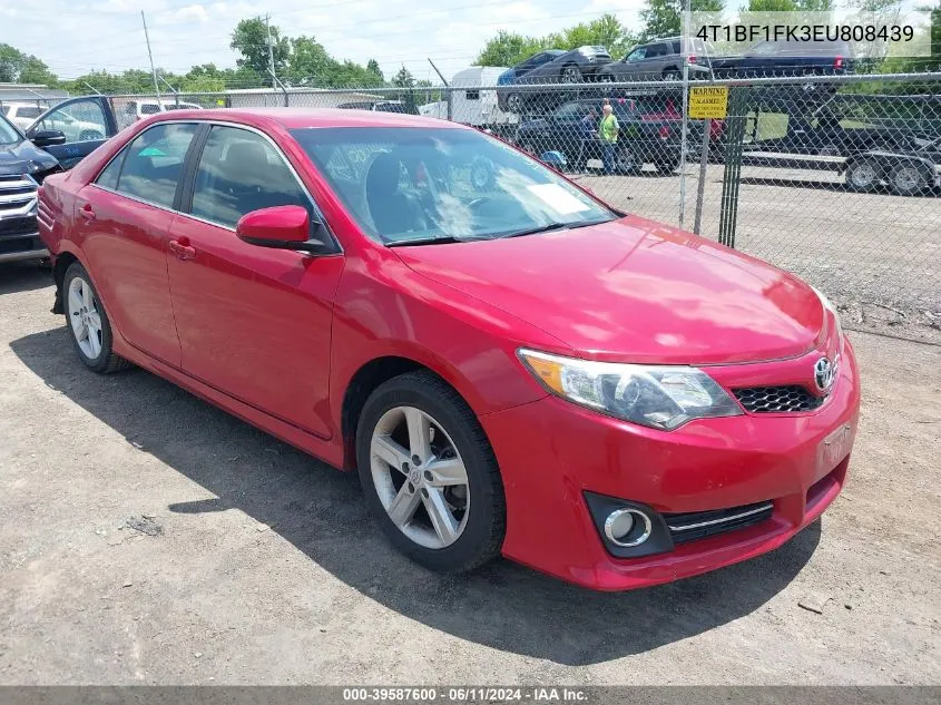 4T1BF1FK3EU808439 2014 Toyota Camry Se