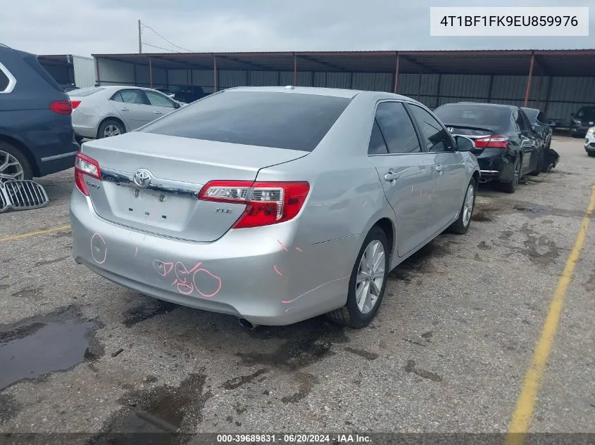 2014 Toyota Camry Xle VIN: 4T1BF1FK9EU859976 Lot: 39689831