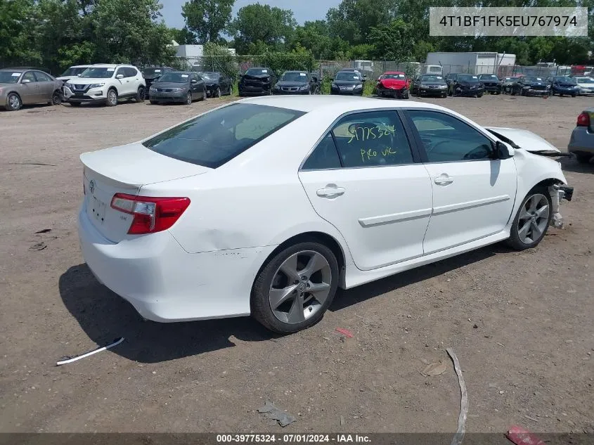 4T1BF1FK5EU767974 2014 Toyota Camry Se Sport