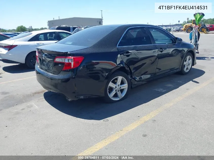 4T1BF1FK4EU414531 2014 Toyota Camry Se