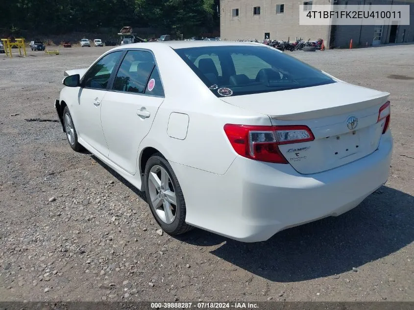 4T1BF1FK2EU410011 2014 Toyota Camry Se