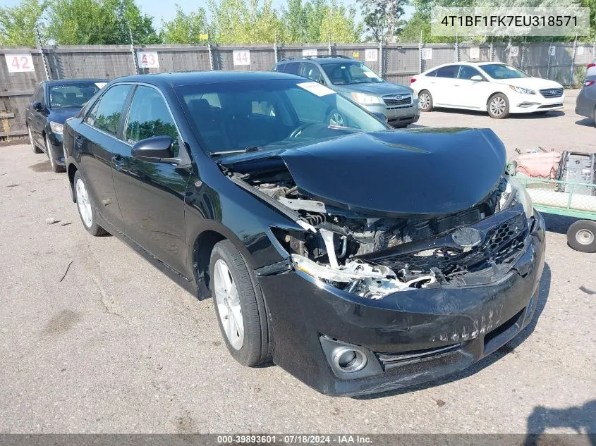 4T1BF1FK7EU318571 2014 Toyota Camry Se