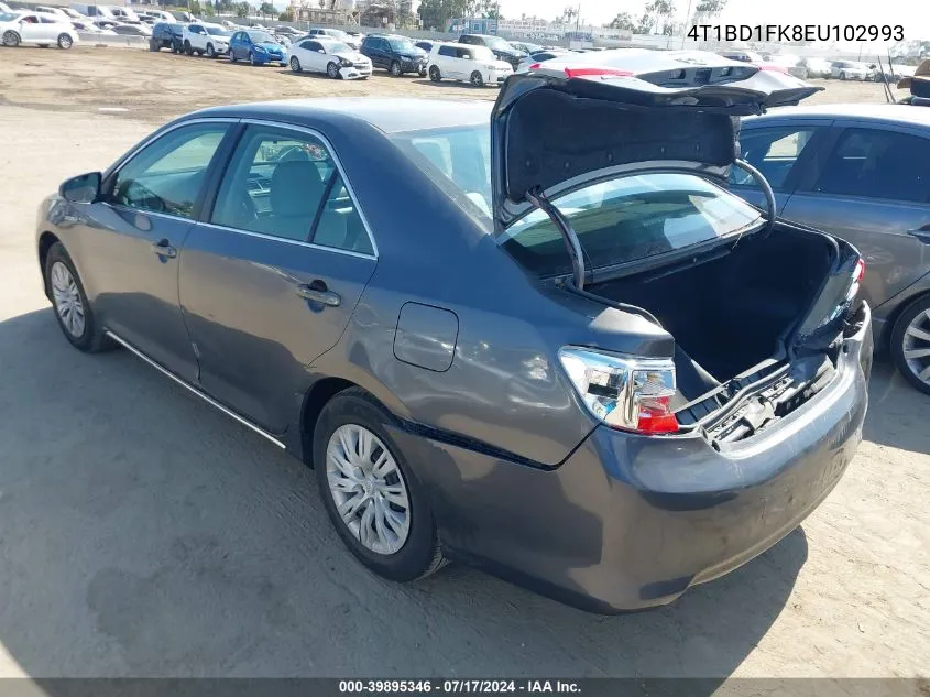 4T1BD1FK8EU102993 2014 Toyota Camry Hybrid Le