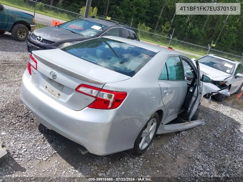 4T1BF1FK7EU370153 2014 Toyota Camry Se