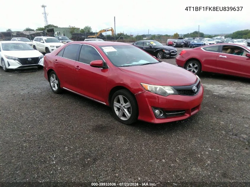 4T1BF1FK8EU839637 2014 Toyota Camry Le