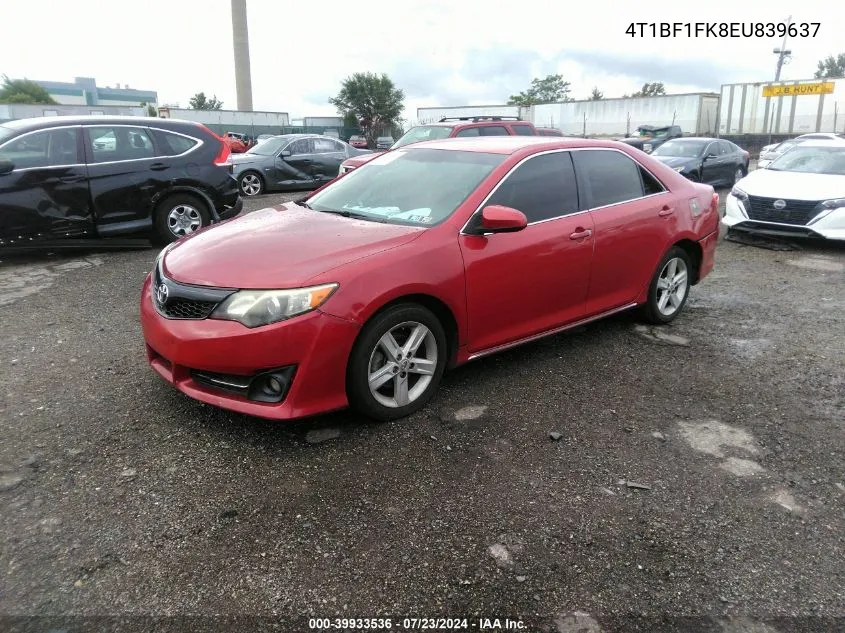 4T1BF1FK8EU839637 2014 Toyota Camry Le