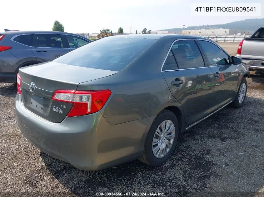 4T1BF1FKXEU809541 2014 Toyota Camry Le