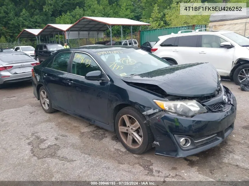 4T1BF1FK5EU426252 2014 Toyota Camry Se