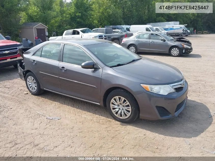 4T4BF1FK7ER425447 2014 Toyota Camry L/Se/Le/Xle