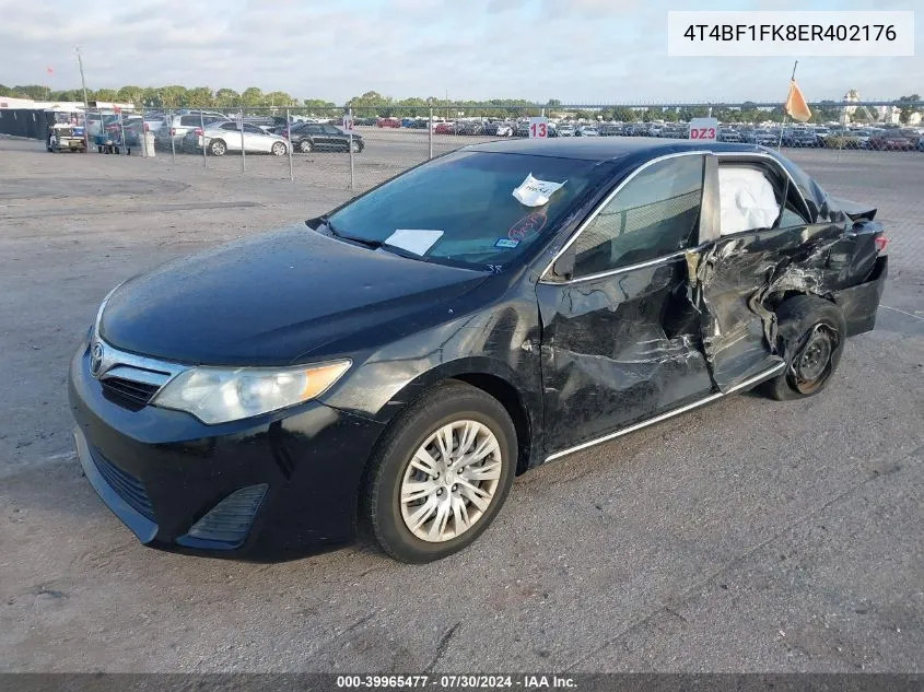 4T4BF1FK8ER402176 2014 Toyota Camry Le