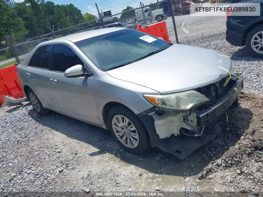 2014 Toyota Camry Le VIN: 4T1BF1FK8EU389830 Lot: 39971534