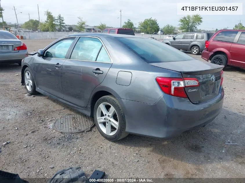 4T1BF1FK1EU301457 2014 Toyota Camry Se