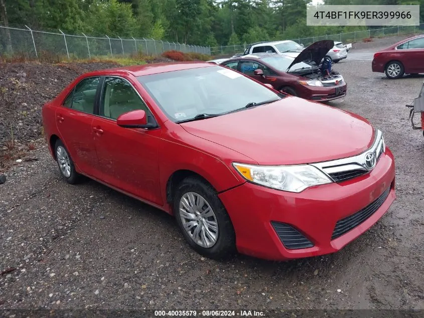 4T4BF1FK9ER399966 2014 Toyota Camry Le