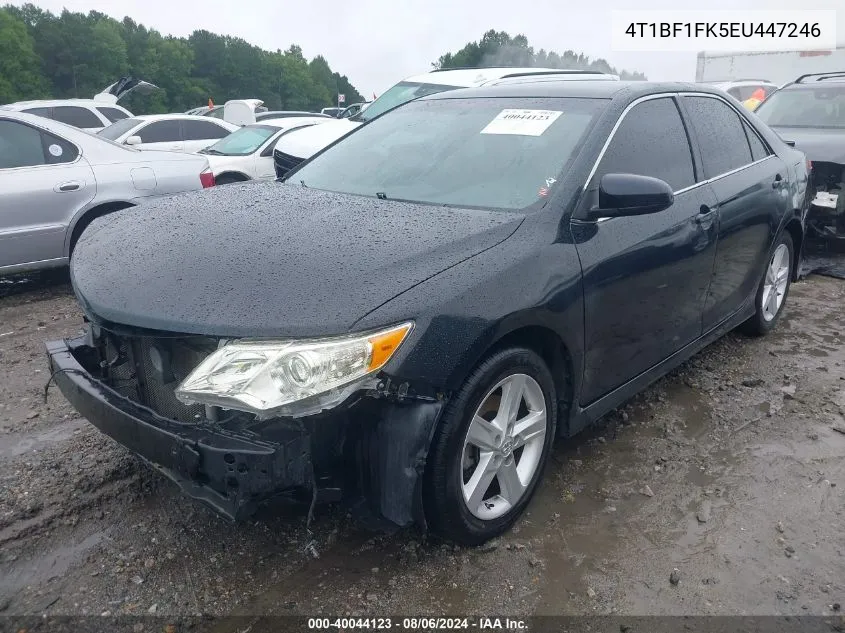 4T1BF1FK5EU447246 2014 Toyota Camry Se