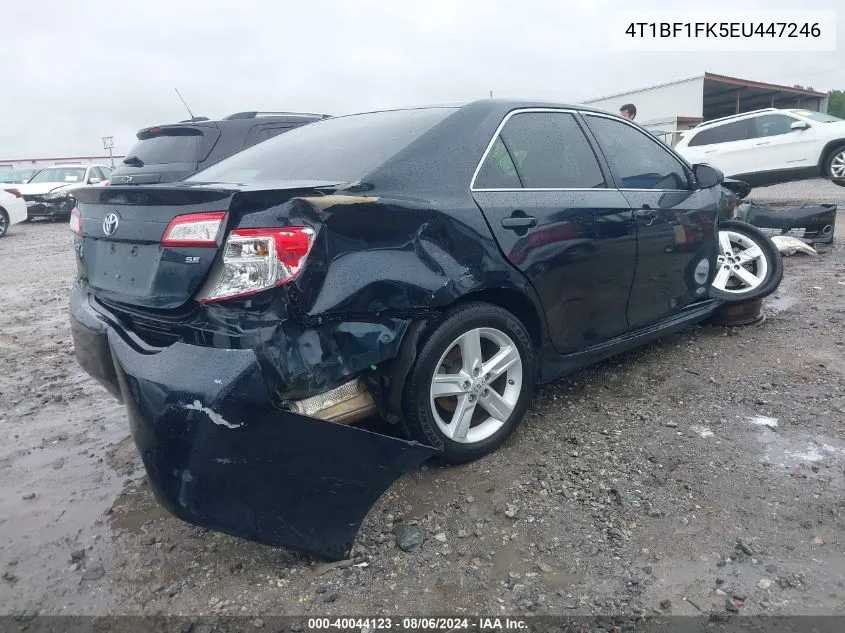 4T1BF1FK5EU447246 2014 Toyota Camry Se