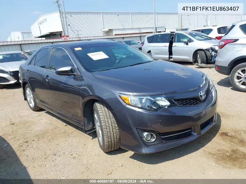 4T1BF1FK1EU863407 2014 Toyota Camry Se