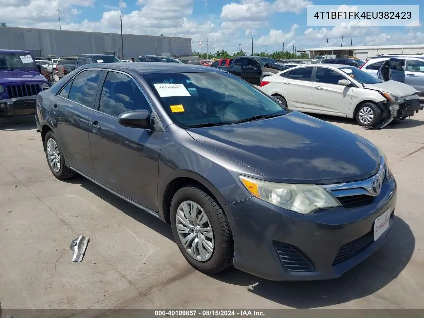 4T1BF1FK4EU382423 2014 Toyota Camry Le