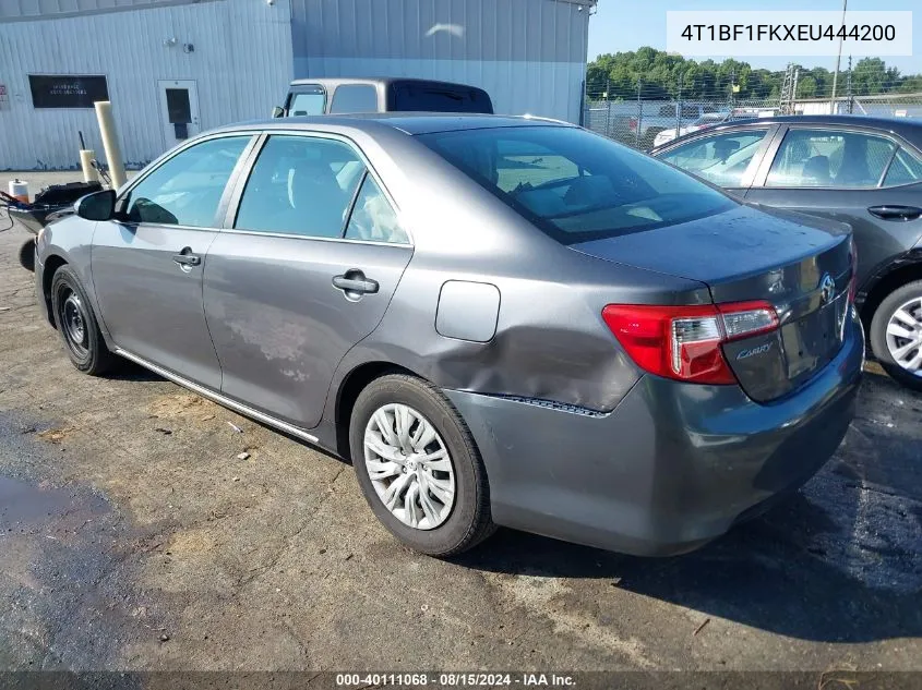 4T1BF1FKXEU444200 2014 Toyota Camry Le