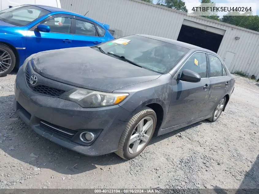 2014 Toyota Camry Se VIN: 4T1BF1FK5EU440264 Lot: 40123104