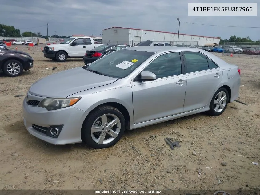 4T1BF1FK5EU357966 2014 Toyota Camry Se