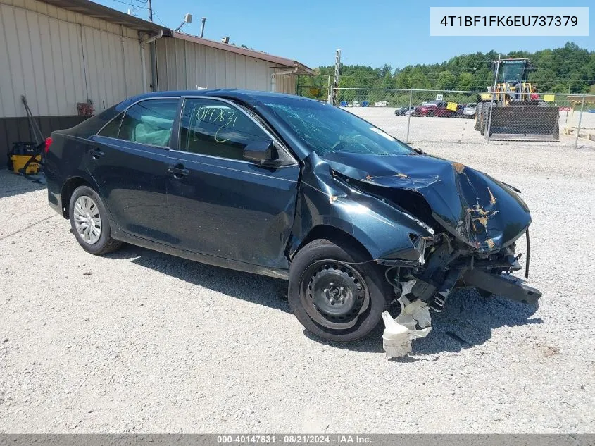 2014 Toyota Camry L VIN: 4T1BF1FK6EU737379 Lot: 40147831