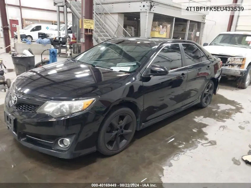 2014 Toyota Camry Se Sport VIN: 4T1BF1FK5EU433539 Lot: 40169449