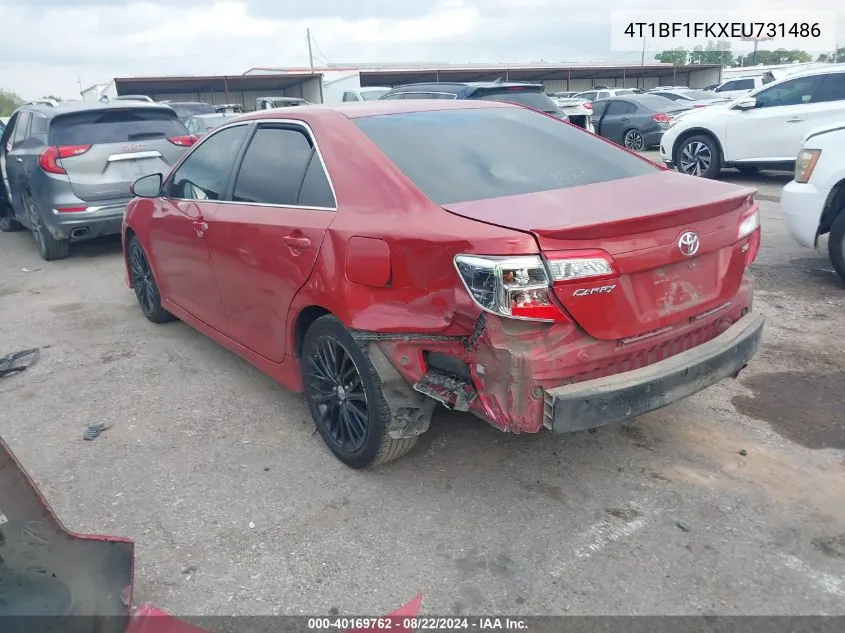 4T1BF1FKXEU731486 2014 Toyota Camry Se