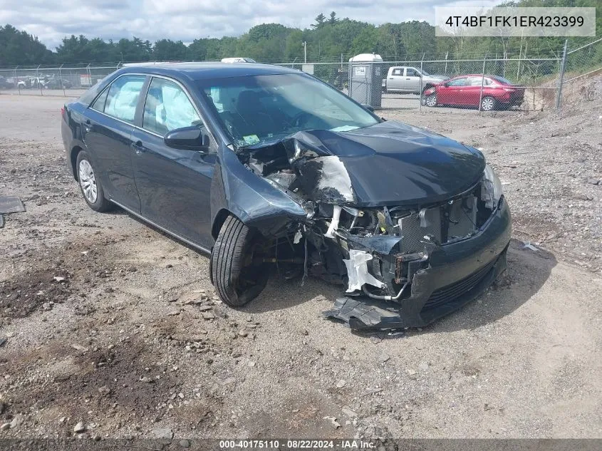 2014 Toyota Camry Le VIN: 4T4BF1FK1ER423399 Lot: 40175110