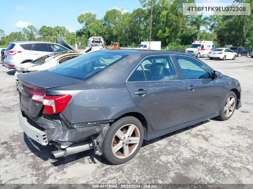 2014 Toyota Camry Se VIN: 4T1BF1FK9EU372308 Lot: 40176165