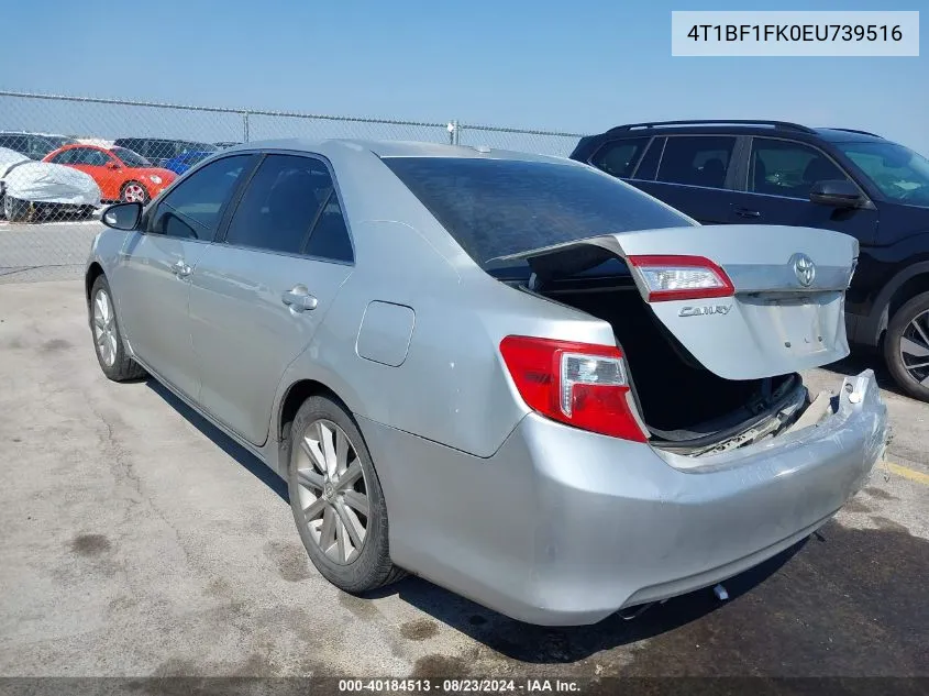 4T1BF1FK0EU739516 2014 Toyota Camry Xle